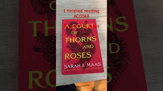 ACOTAR Book review bookgirl books bookworm reading reader bookishthings booktube bookreview [upl. by Squier]