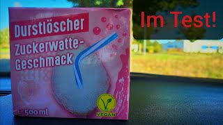 Ich teste Durstlöscher Zuckerwatte Geschmack [upl. by Jennilee]