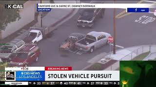 Unbelievable Offroad Ending to a Police Pursuit In Southern California  The ATP Chase Companion [upl. by Aldas]