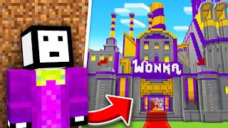 I Built Willy WONKAs Chocolate Factory in Minecraft [upl. by Guadalupe]