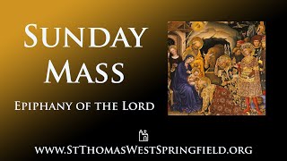 Sunday Mass January 7 2024 [upl. by Ilarrold879]