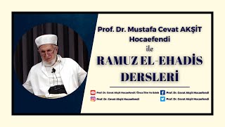 Prof Dr M Cevat Akşit Hocaefendi ile Ramuzül Ehadis Sohbetleri 15 Kasım 2024 [upl. by Meesak]