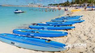 Great Stirrup Cay Norwegian Cruise Lines Private Island [upl. by Shushan]