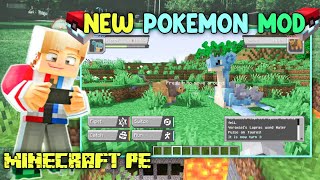 New Pokemon Mod For Minecraft Pe  pixelmon mod  Pixelmon Mod For or Minecraft Pocket Edition [upl. by Nosrak]