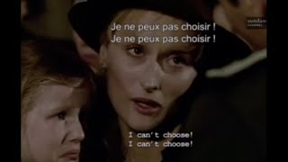 Sophies Choice Sophies Entscheidung Le Choix de Sophie Meryl Streep Rudolf Höß choose wählen [upl. by Mosi]