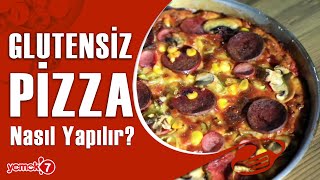 Ev Yapımı Glutensiz Pizza Tarifi [upl. by Etnwahs]