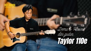 Demo và Review đàn guitar Taylor 110E [upl. by Sivatnod728]