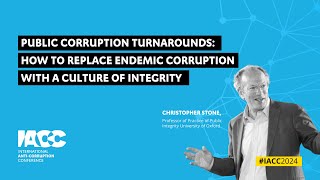 Masterclass IACC2024  Public Corruption Turnarounds [upl. by Woody]