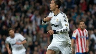 Cristiano Ronaldo vs Atletico Madrid Copa del Rey Final 20122013 HD 1080i [upl. by Rusel]