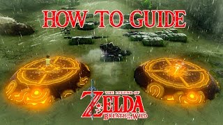 HOW TO DO A FRAGMENTED MONUMENT SHRINE QUEST  ZELDA BREATH OF THE WILD  NINTENDO SWITCH [upl. by Aiveneg]