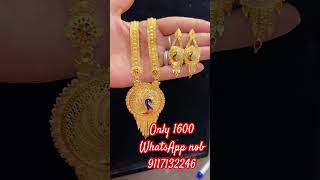 15 gmgold plated Rani Har Booking nob 9117132246 ziyacreation goldjewellery youtube [upl. by Castara]