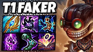 T1 Faker Ziggs vs Azir  MID  Patch 1417 Korea Grandmaster ✅ [upl. by Ahsimat]