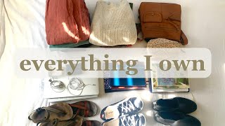 Everything I Own  Extreme Minimalist Mom of 4  Extreme Minimalism  Minimalism amp Motherhood [upl. by Ainotal196]