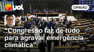 Congresso vota 25 PLs e três emendas que ameaçam meio ambiente enquanto RS vive tragédia  Tales [upl. by Moss]