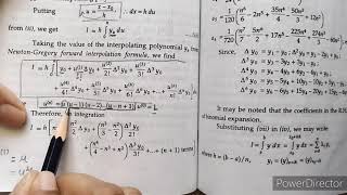 Newton cotes quadrature formula full derivation [upl. by Hilliary]