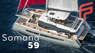 Samana 59 volume elegant design amp one of the largest flybridge in its category [upl. by Muhcan]