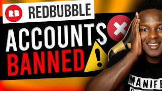 Redbubble Account Suspension WARNING  How to Avoid your shop getting suspended DO THIS [upl. by Resee]