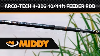 Middy ArcoTech K306 Carp Feeder Rod 1011ft [upl. by Rednael]