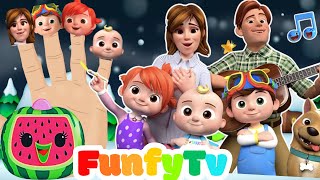 Cocomelon finger family song  Nursery rhymes amp Kids songs [upl. by Ralina939]