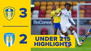 Highlights Leeds United U21s 32 Colchester United U21s  Premier League Cup [upl. by Gus]