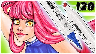 Arteza Everblend Art Markers  Marker Review  Copic Alternative [upl. by Spanos970]