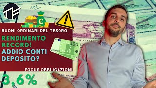 RENDIMENTI RECORD per i BOT Ora non avete più scuse 💎 [upl. by Ateekan]