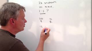 How to calculate ratio level D exam question [upl. by Ricarda]