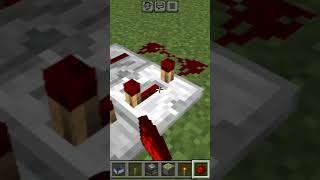 How to make redstone cloak in Minecraft Minecraft viral Ticktockhacks [upl. by Aenehs134]