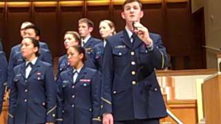 quotA Soldiers Songquot  US Coast Guard Academy Glee Club Feb 4 2012 [upl. by Erida]