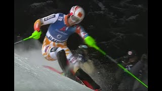 Vlhová slalom 1st place Flachau Austria 2024 disappointed Shiffrin [upl. by Ezmeralda]