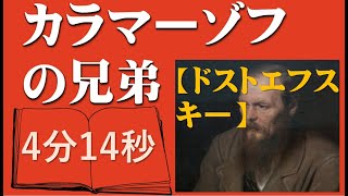 カラマーゾフの兄弟「ドストエフスキー」 [upl. by Noruq]