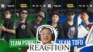 Reaction FAR FROM THE HOOD  TEAM PSMALL amp TEAM TOFU  THE RAP GAME  BCTM  DABEE OFFICIAL [upl. by Cirilo]