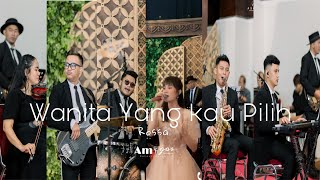 Wanita Yang Kau Pilih  Rossa  Live Amigos Music Entertainment [upl. by Anetsirhc]