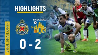 Waasland Beveren  KVC Westerlo 02 Highlights [upl. by Orvas110]