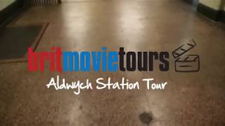 Aldwych Station Tour  Brit Movie Tours [upl. by Robers]