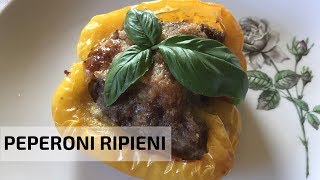 PEPERONI RIPIENI DI CARNE [upl. by Mable]