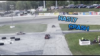 Slinger SlamFest Figure 8 Race Hard Hit August 19th 2023 [upl. by Rogergcam947]