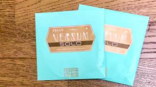 Versum Solo Cello Strings [upl. by Snashall]