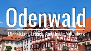 Unterwegs im Odenwald Eine Bilderreise durch Michelstadt Erbach Amorbach und Miltenberg [upl. by Alley754]