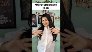 Office Wear Shirts for Women Under Rs300😍 short myntra [upl. by Addi]