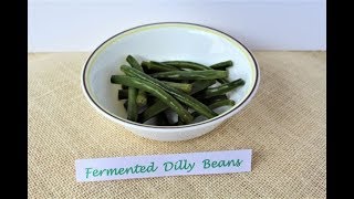 How to Make Fermented Dilly Beans goodtogopaleo [upl. by Adnahsor130]