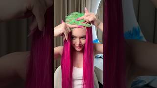 Strange hair hacks💇🏻‍♀️ beauty lifehack lifehacks hairstyle hair [upl. by Eb]