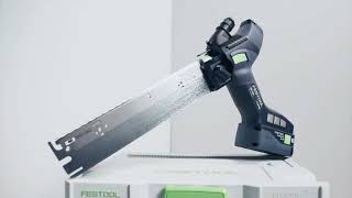 Festool cordless insulatingmaterial saw ISC 240 [upl. by Eanej]