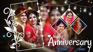 Anniversary Song Status  Anniversary Status Video Editing  Anniversary Video Editing Kaise Kare [upl. by Khai433]