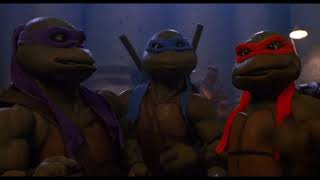 Junkyard fight scene  Teenage Mutant Ninja Turtles II Secret of the Ooze 1991 [upl. by Lubin74]