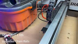 Shapeoko 3 XXL Chain Rail Upgrade  Fun with Screws [upl. by Maxfield]