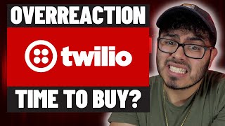 Twilio Stock Is Down After Earnings  Is This An Overreaction on TWLO Stock [upl. by Aicela]