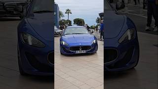 Maserati Granturismo in Monaco short shorts youtubeshorts fyp monaco [upl. by Bashee]