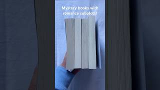 Mystery books with romance subplots books booktube booktok reading bookish bookrecs fyp [upl. by Nunci]