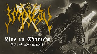 IMPIETY  Live in Chorzów Poland 2018 [upl. by Nodgnal227]